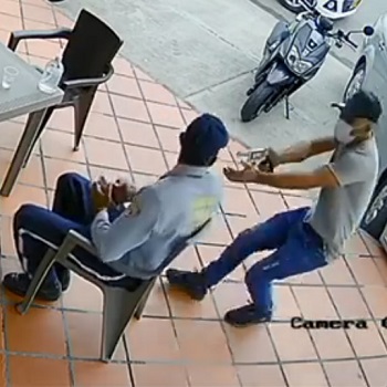 Security Guard Takes His Murderer with Him To Heaven