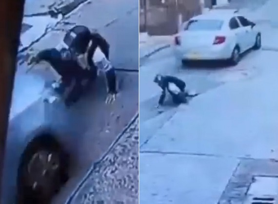 Instant Karma For Robbing A Woman In Colombia