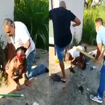 Man Stabs Ex Wife , Gets Fucking Beaten By Heaven Sent Samaritans