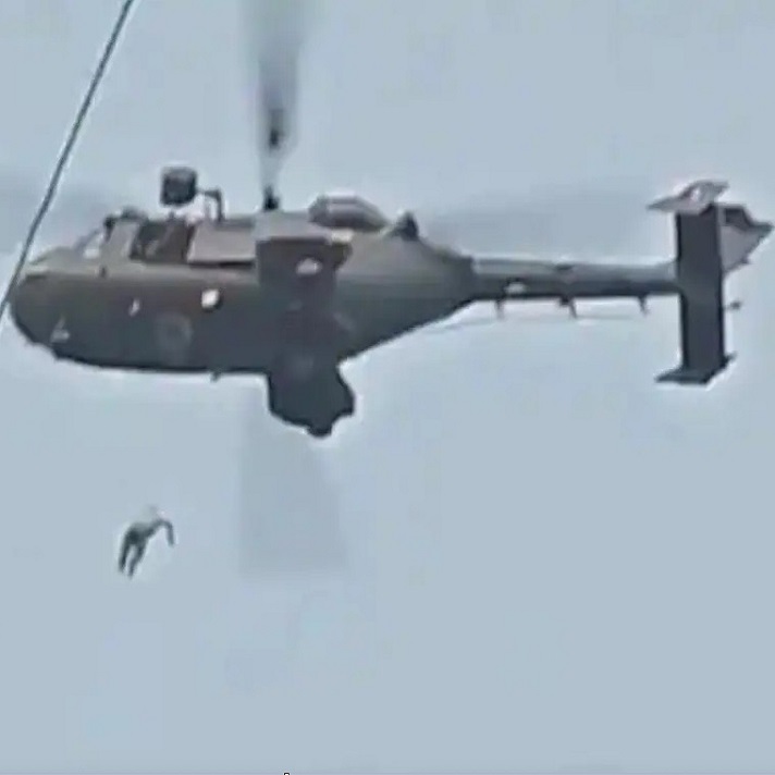 Man Falls To Death During Chopper Rescue Operation.