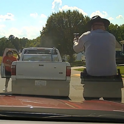 Dashcam Shows Trooper Shooting a Man Who Came Out Of His Car With a Gun in His Hand