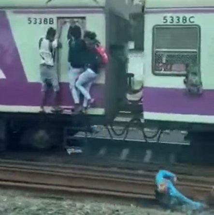 HOLY SHIT! Not The Train Ride He Was Expecting