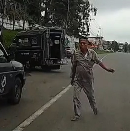 Dude Dives From Overpass In Thailand