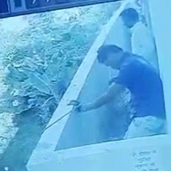 Electrical Worker Meets Live Wires