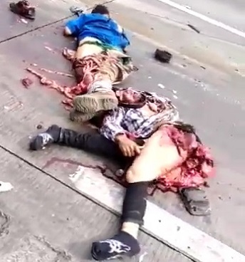 Horror On Mexican Highway: Truck Wreck Left 4 Mangled Bodies