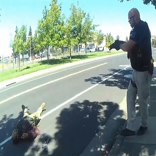 Bodycam Shows Fairfield Police Shooting Man Who Pointed a BB Gun at Officer