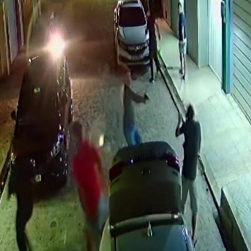 Conversation With Buddies Interrupted By Ruthless Hitman