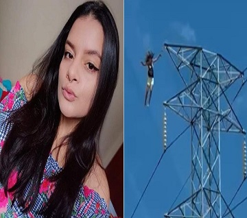 Cute Girl Tumbles From Tower