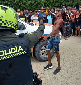 Sicario Member Brutalized by Mob In Colombia