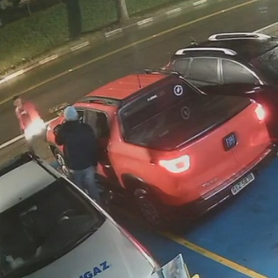 Carjacking Doesn't Go As Planned (Two Angles)