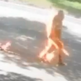 Man On Fire After Arson Attack at Westerhope Barber Shop