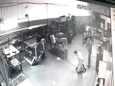 Worker murdered shot in the head 