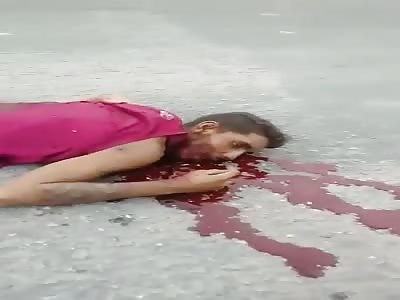 Young guy was murdered  