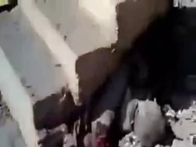 Air strike casualties 