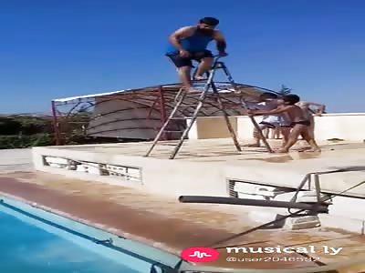 Stupid pool accident 