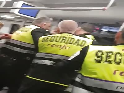 ALLEGED RACIST ATTACK AT TRAIN'S STATION