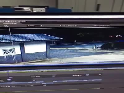 Chinese Bus and Truck Accident Part 1