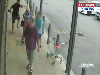 Brutal kick to 90-year old woman