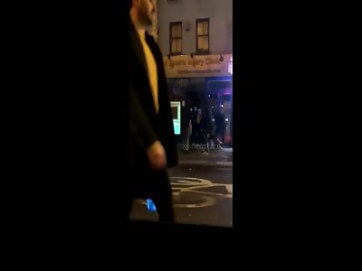 Gang fights, stabbing, big knives. Saturday night in Shoreditch 