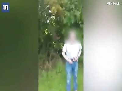  Moment man, 71, is caught after sexually assaulting 12-year-old