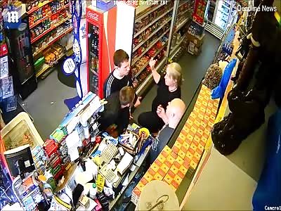 Thugs racially abuse and beat Bulgarian newsagent