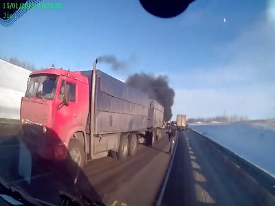 7 people were burned alive