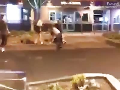 Security contractor allegedly chokes out patron outside nightclub