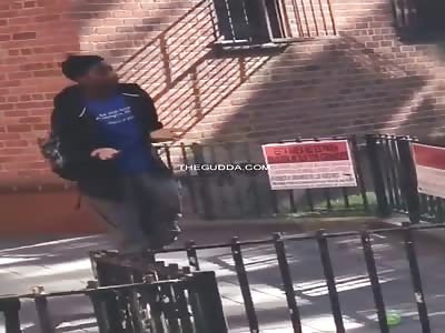 Dude Gets Fire Slapped Out Of Him For Refusing A Handshake!