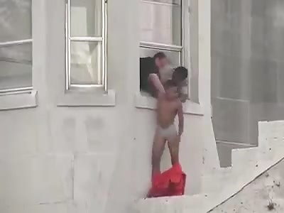 Juvenile Youth Escapee Gets Recaptured But Had To Finish His Cigarette