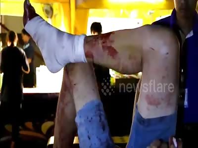 Swiss tourist rampages through Thai resort....