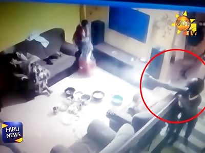 He shot his own family