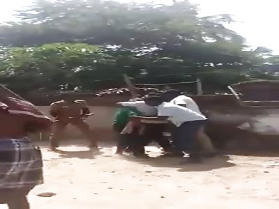 The police punish a violent husband