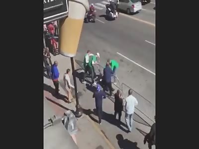 Nashville Police Officer Gets Dragged By A 4 Wheeler!