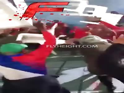 Chairs Fly At A Political Debate In South Africa