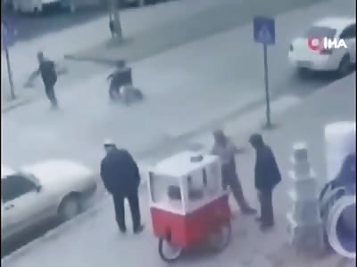 Even disabled people get into an accident