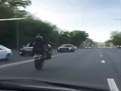 Biker Dead After Head-on Crash with Truck