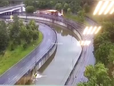 How to get into an accident on a completely empty road?