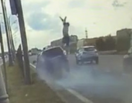 Dumb Ass Russian Pays the Price