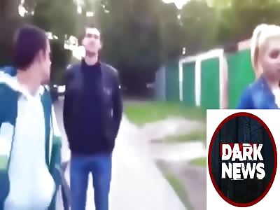 Moscow teenagers beat a girl