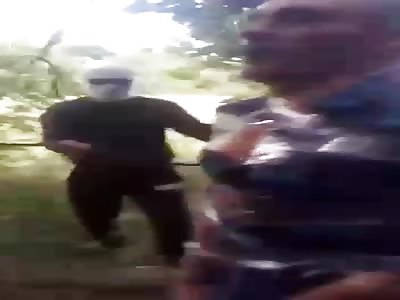 RUSSIA: BOSS PUNISHES ONE OF HIS DRUG MULES