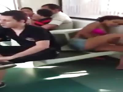 Hot girl high as fuck