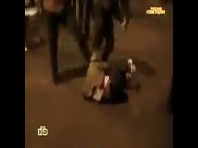 Russian nazis killing and beating people. New compilation