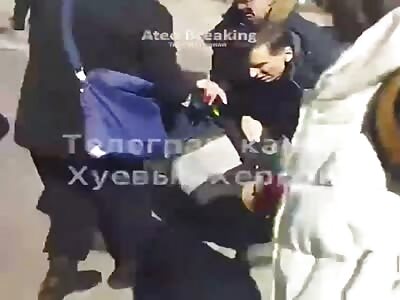 Russian occupiers shoot at civilians