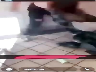 High school fight turns brutal.