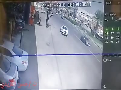 Accident Video caught on CCTV Camera