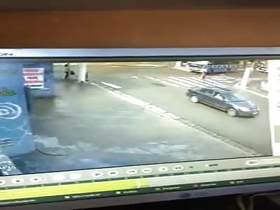 Accident Video caught on CCTV Camera