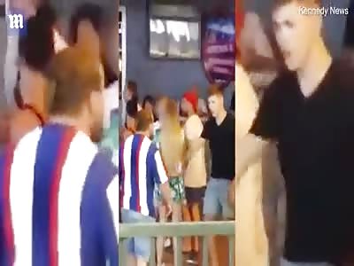 MMA fighter loses his temper 