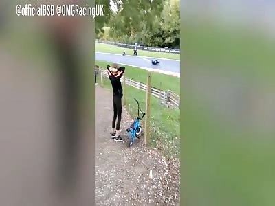 British Superbiker Luke Mossey