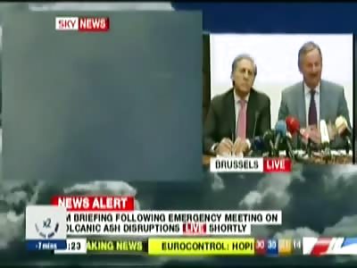 V-Shaped UFO Formation in Volcano Plume