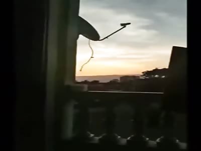 Classic UFO over Sao Paulo, Brazil